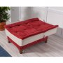Atelier del Sofa Fotelja Kelebek Berjer Claret Red Cream - slika 3