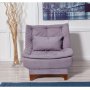 Atelier del Sofa Fotelja Kelebek Berjer Grey - slika 2