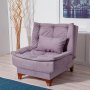 Atelier del Sofa Fotelja Kelebek Berjer Grey - slika 1