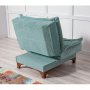 Atelier del Sofa Fotelja Kelebek Berjer Sea Green - slika 4