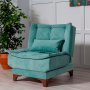 Atelier del Sofa Fotelja Kelebek Berjer Sea Green - slika 1