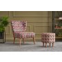 Atelier del Sofa Fotelja Viola Berjer Karanfil - slika 2