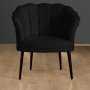 Atelier del Sofa Fotelja Daisy Black Metal Black - slika 1