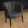 Atelier del Sofa Fotelja Daisy Black Metal Fume - slika 2