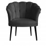 Atelier del Sofa Fotelja Daisy Black Metal Fume - slika 3