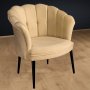 Atelier del Sofa Fotelja Daisy Black Metal Light Brown - slika 2