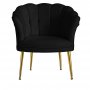 Atelier del Sofa Fotelja Daisy Gold Metal Black - slika 3