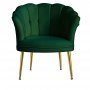 Atelier del Sofa Fotelja Daisy Gold Metal Green - slika 4