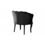 Atelier del Sofa Fotelja Daisy Black Wooden Black - slika 4