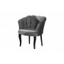 Atelier del Sofa Fotelja Daisy Black Wooden Grey - slika 3