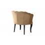 Atelier del Sofa Fotelja Daisy Black Wooden Light Brown - slika 4