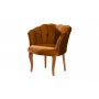 Atelier del Sofa Fotelja Daisy Walnut Wooden Tile Red - slika 3