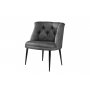 Atelier del Sofa Fotelja Roma Black Metal Grey - slika 2