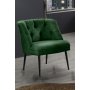 Atelier del Sofa Fotelja Roma Black Metal Khaki - slika 1