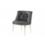 Atelier del Sofa Fotelja Roma Gold Metal Grey - slika 2