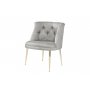 Atelier del Sofa Fotelja Roma Gold Metal Cream - slika 2