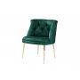 Atelier del Sofa Fotelja Roma Gold Metal Sea Green - slika 2