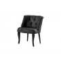 Atelier del Sofa Fotelja Roma Black Wooden Fume - slika 2