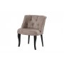 Atelier del Sofa Fotelja Roma Black Wooden Light Brown - slika 2