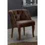 Atelier del Sofa Fotelja Roma Walnut Wooden Brown - slika 1