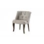Atelier del Sofa Fotelja Roma Walnut Wooden Cream - slika 2