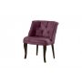 Atelier del Sofa Fotelja Roma Walnut Wooden Dusty Rose - slika 2