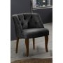Atelier del Sofa Fotelja Roma Walnut Wooden Fume - slika 1