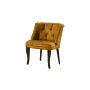 Atelier del Sofa Fotelja Roma Walnut Wooden Mustard - slika 2