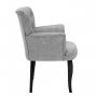 Atelier del Sofa Fotelja Paris Black Wooden Grey - slika 2