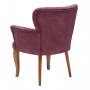 Atelier del Sofa Fotelja Paris Walnut Wooden Dusty Rose - slika 3
