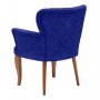 Atelier del Sofa Fotelja Paris Walnut Wooden Dark Blue - slika 3