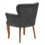 Atelier del Sofa Fotelja Paris Walnut Wooden Fume - slika 3