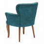 Atelier del Sofa Fotelja Paris Walnut Wooden Petrol Blue - slika 3