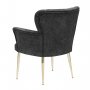 Atelier del Sofa Fotelja Paris Gold Metal Fume - slika 2