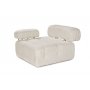 Atelier del Sofa Fotelja Doblo L1 Cream - slika 3