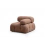 Atelier del Sofa Fotelja Bubble 1R Brown Bouclette - slika 1