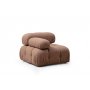 Atelier del Sofa Fotelja Bubble L1 Brown Bouclette - slika 1