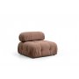 Atelier del Sofa Fotelja Bubble O1 Brown Bouclette - slika 1