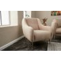 Atelier del Sofa Fotelja Simena Beige - slika 2