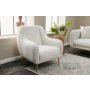 Atelier del Sofa Fotelja Simena Cream - slika 1
