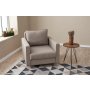 Atelier del Sofa Fotelja Eva Cream - slika 1