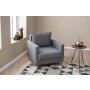 Atelier del Sofa Fotelja Eva Grey - slika 1