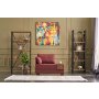 Atelier del Sofa Fotelja Fly Left Claret Red - slika 1