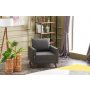 Atelier del Sofa Fotelja Bella Armchair Anthracite - slika 1