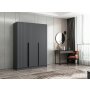 HANAH HOME Ormar Kale Anthracite 2287 - slika 1