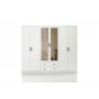 HANAH HOME Ormar Lavinia 006 White - slika 3