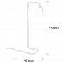 OPVIQ Stona lampa Denge 3440 - slika 3