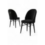 HANAH HOME Set 6 stolica Ritim Black - slika 3