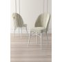 HANAH HOME Set 6 stolica Ritim Cream White - slika 2