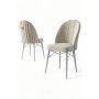 HANAH HOME Set 6 stolica Ritim Cream White - slika 3